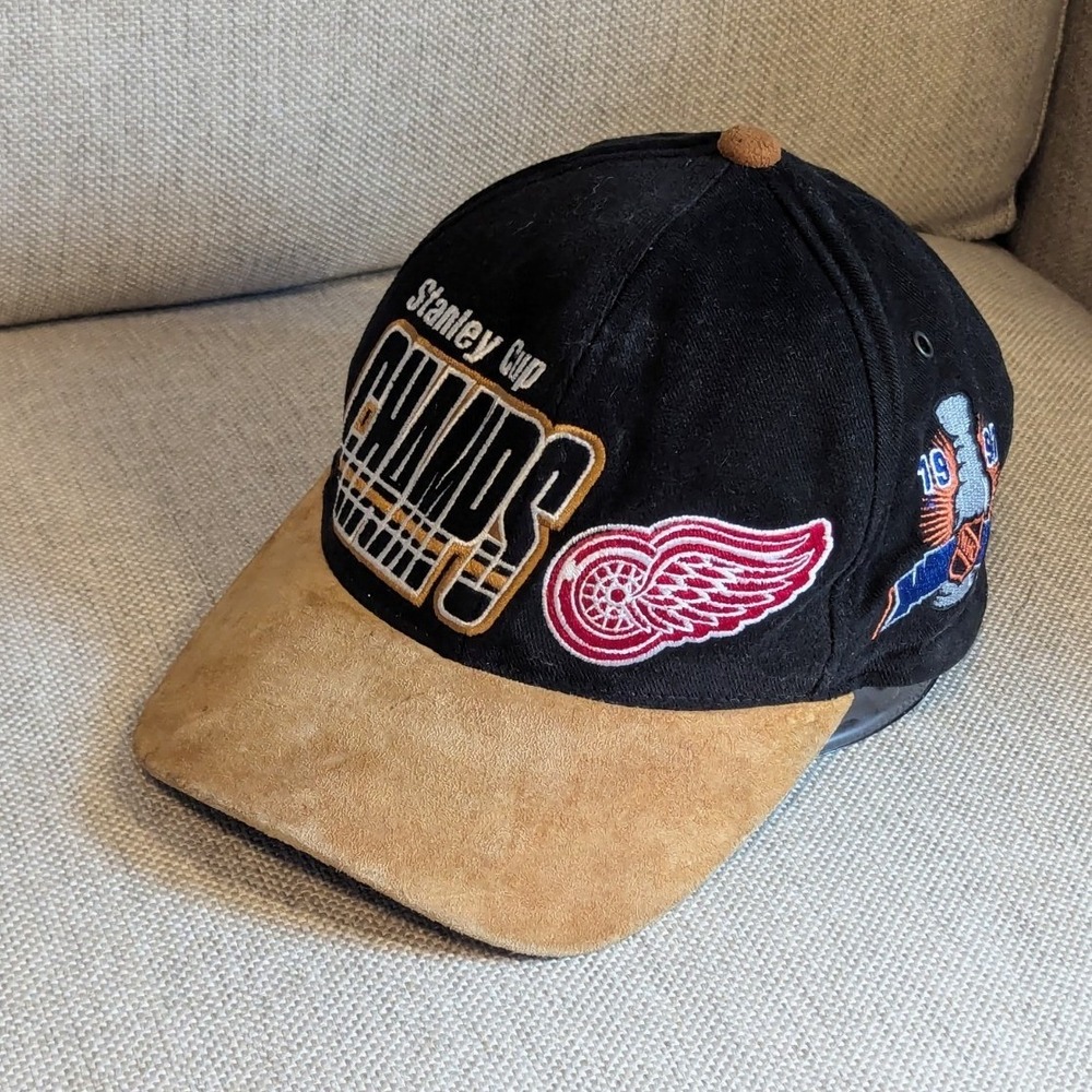 Vtg Starter Detroit Red‎ Wings Stanley Cup Champs 1997 NHL Cap Hat
